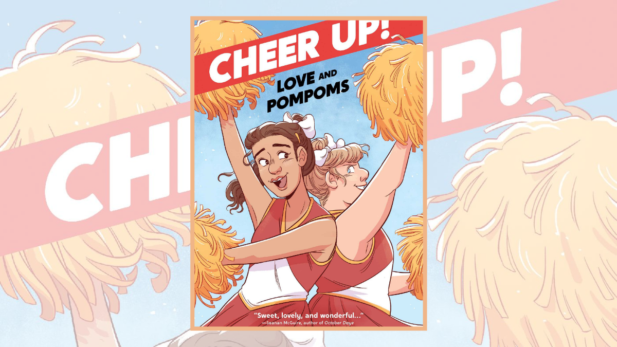 Kirja-arvostelu: Cheer Up on suloinen YA-sarjis, joka käsittelee liittolaisuutta ja kasuaalia transfobiaa taidokkaasti