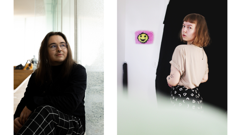 Sarjakuva-Finlandia -ehdokkuus kahden queer-taiteilijan esikoisteoksille: haastattelussa Mitja Mikael Malin ja Jenna Oldén